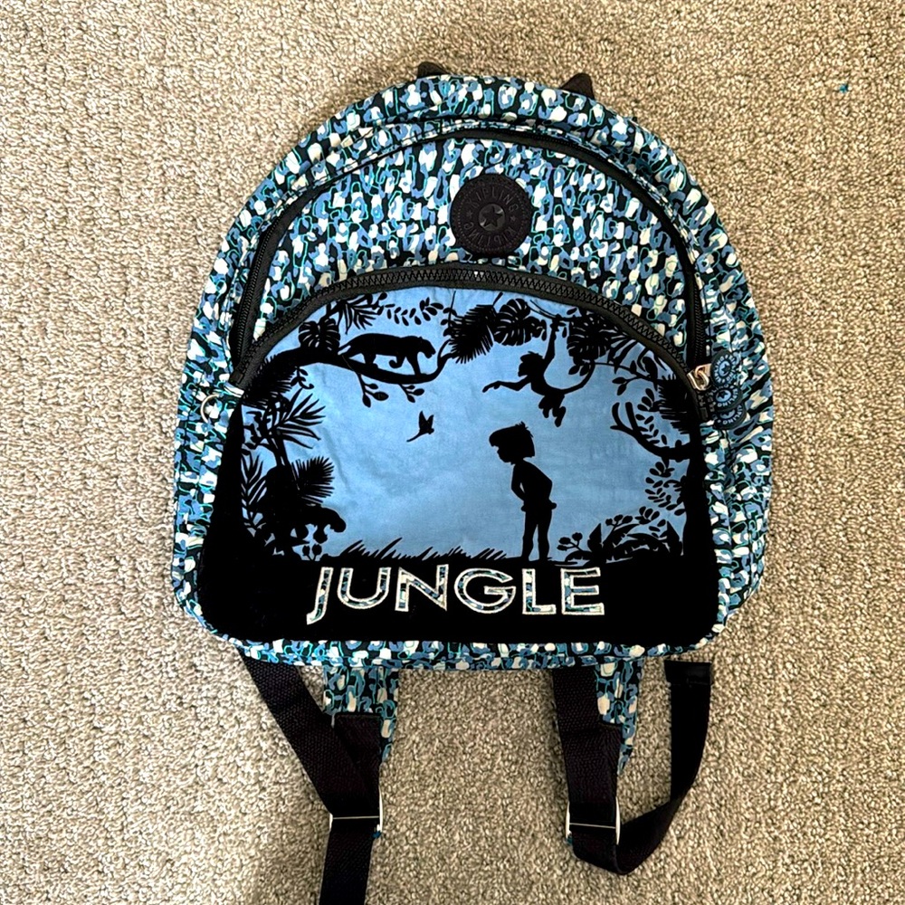 Kipling Jungle Book blue/black Backpack